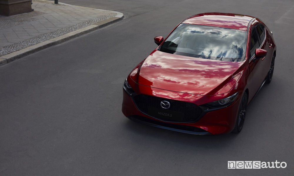 Nuova_Mazda3 hatchback, vista frontale