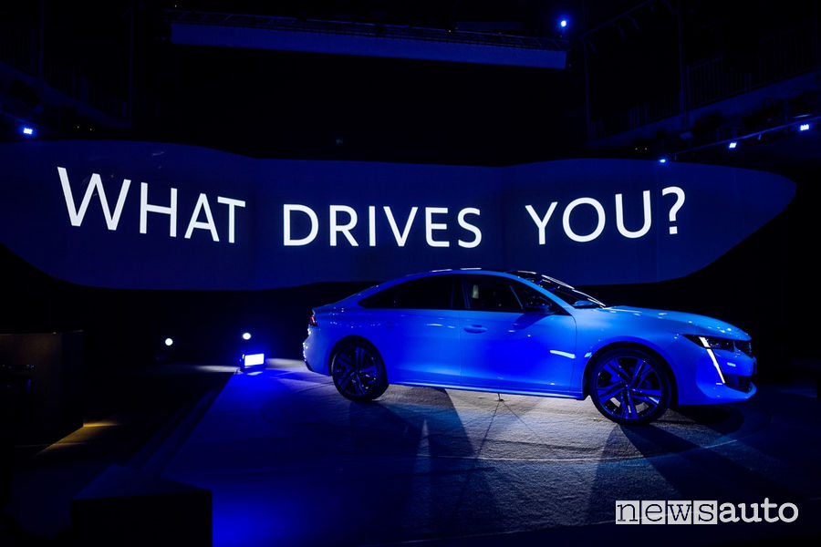 Peugeot 508 evento premio all'Eccellenza a Milano
