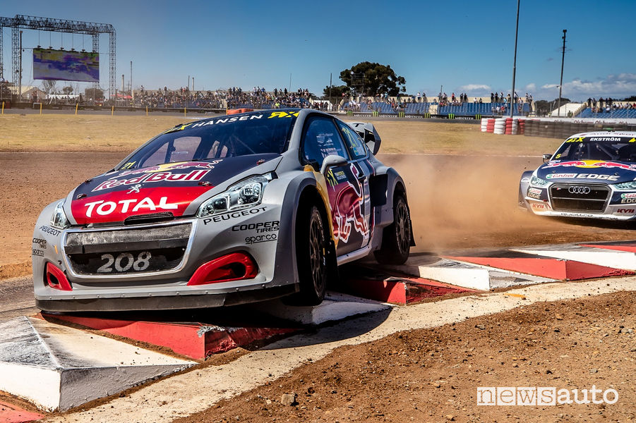 WRX Sudafrica 2018 Peugeot 208 WRX Evo (Timmy Hansen)