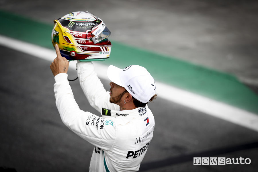 F1 2018 Gp Brasile Mercedes-AMG Hamilton