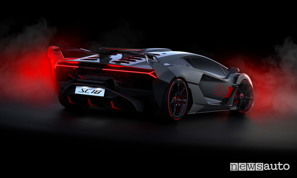 Lamborghini_SC18 Alston, vista posteriore