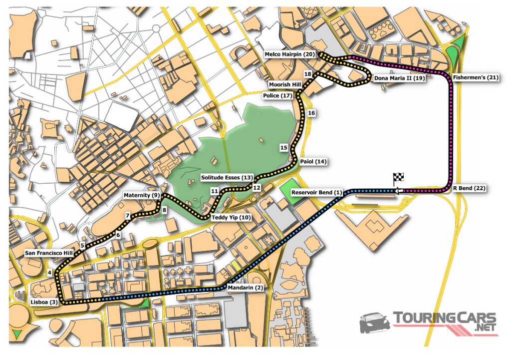 Macao Circuit Da Guia
