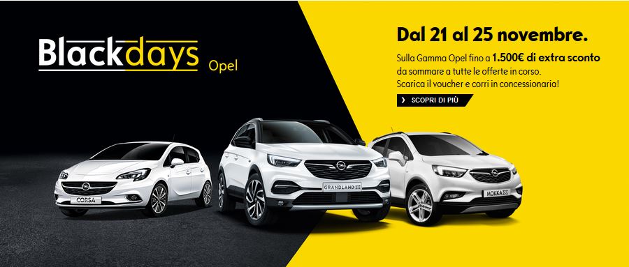 Black Friday OPEL