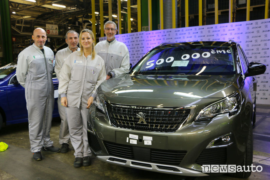Peugeot 3008 Sochaux mezzo milione