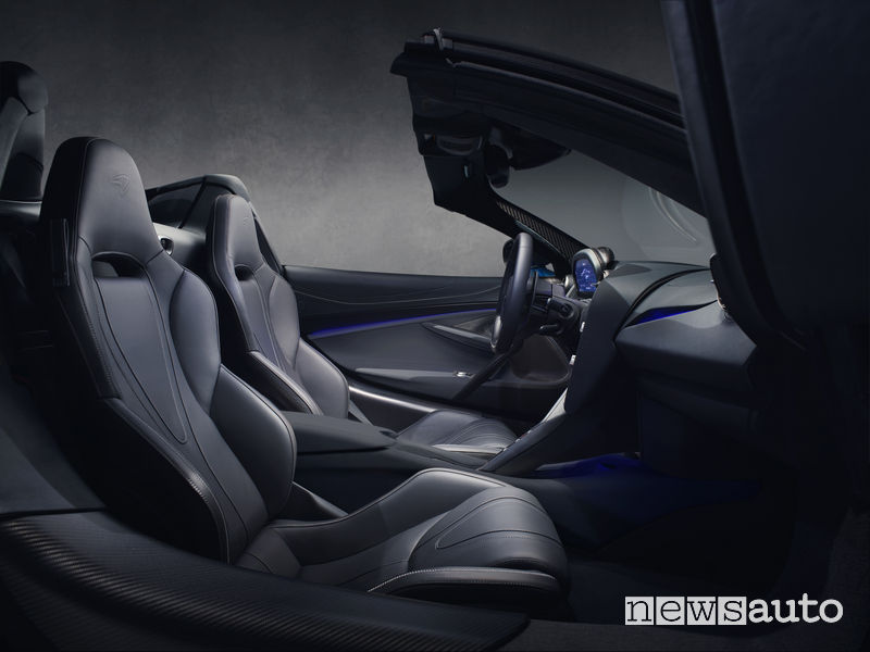 McLaren_720S Spider, sedili anteriori