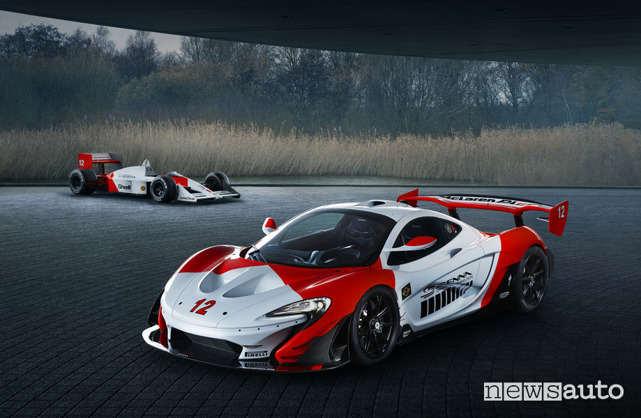 McLaren P1_GTR Senna, vista di profilo