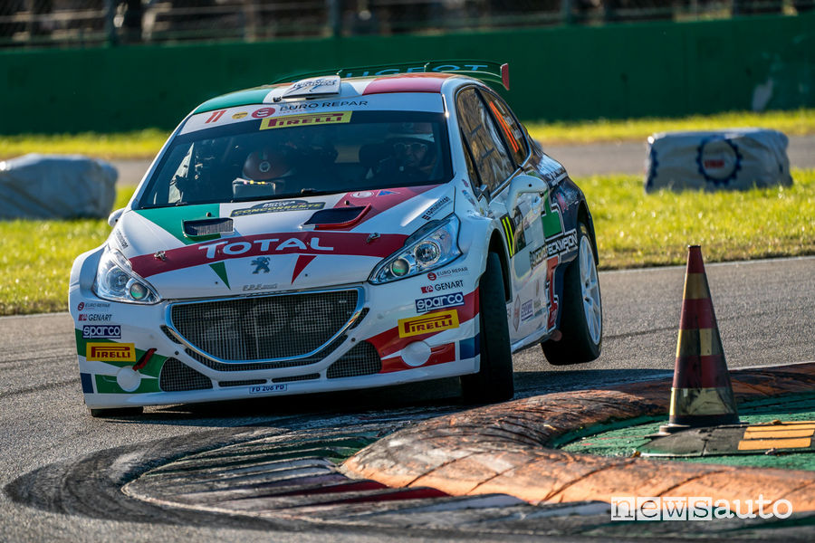 Peugeot e Andreucci-Andreussi al Monza Rally Show 2018