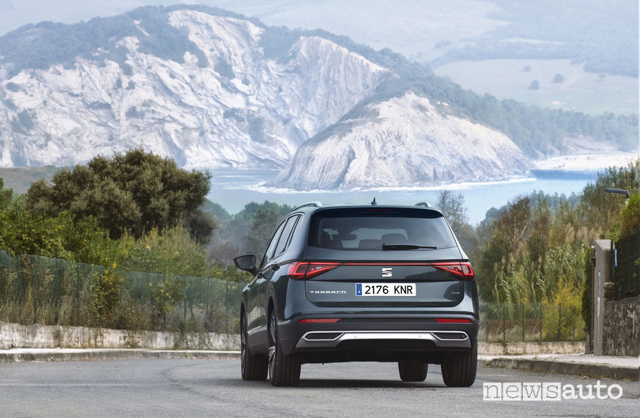 Seat_Tarraco 2019 Xcellence Verde Camouflage, vista posteriore