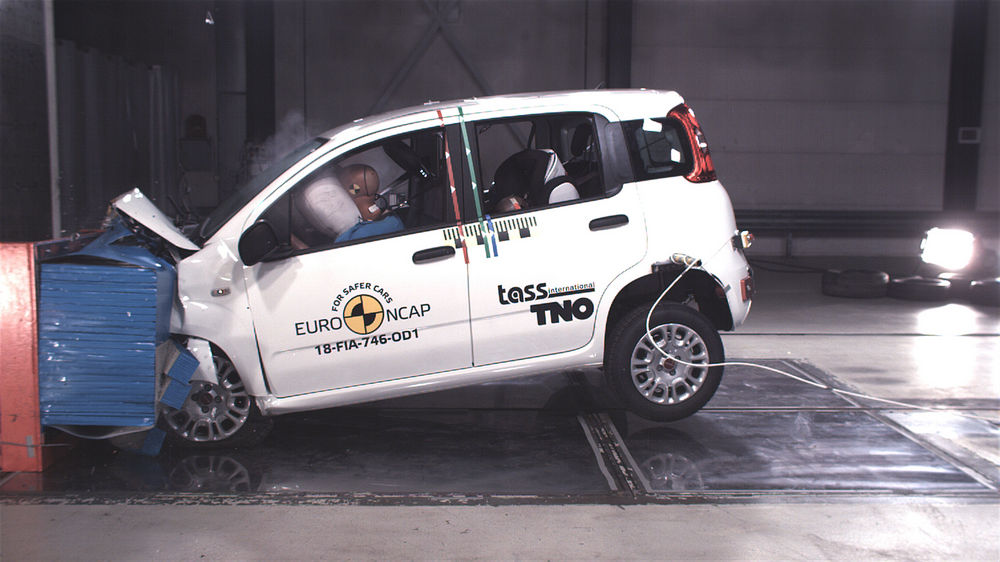 Fiat Panda crash test Euro NCAP