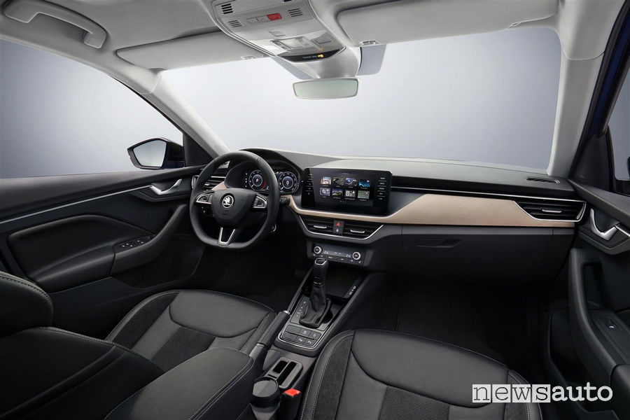 Nuova Skoda Scala, abitacolo