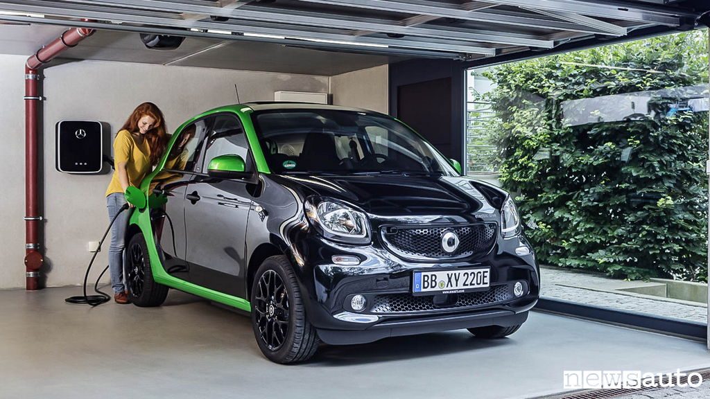 10 auto elettriche più vendute in Italia Smart ForFour