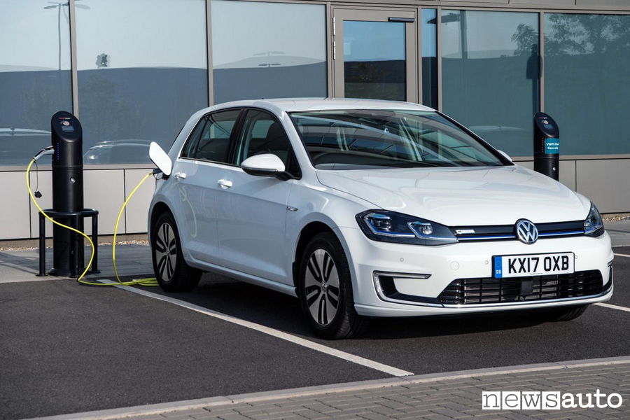 10 auto elettriche più vendute in Italia VW Golf