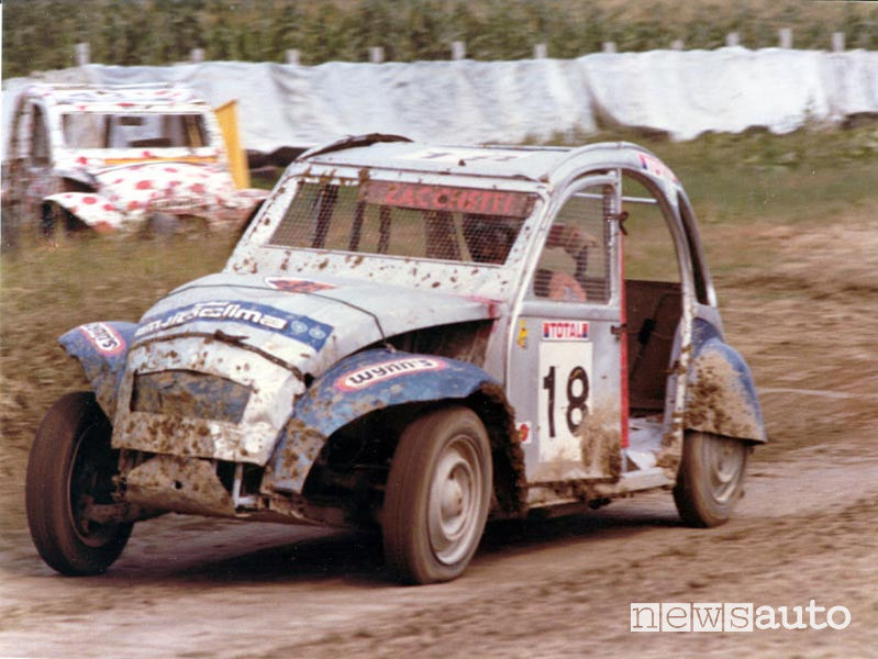 Citroen 2CV da corsa: campionato italiano Dyane Cross