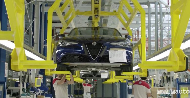 Auto ibride Alfa Romeo FCA Cassino