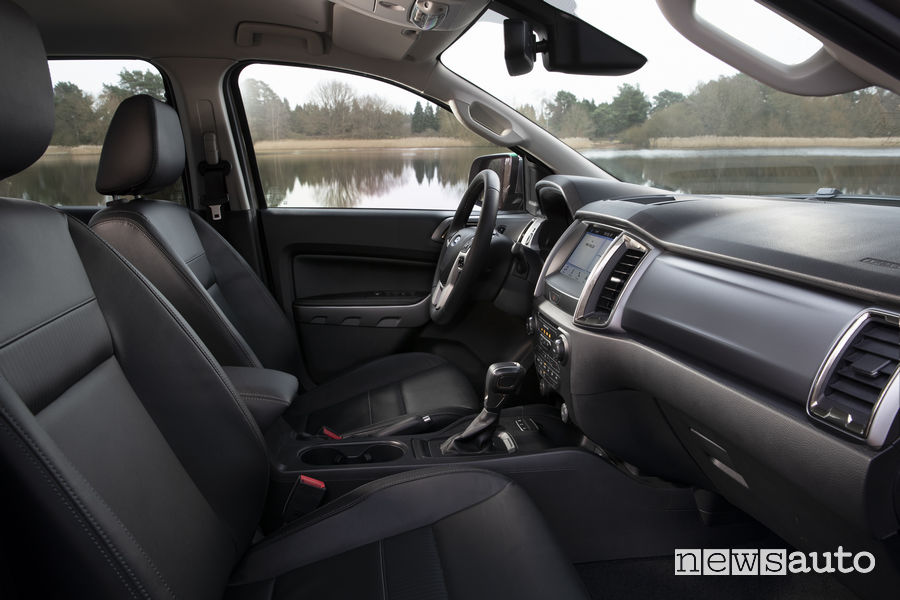 Ford Ranger 2019, abitacolo