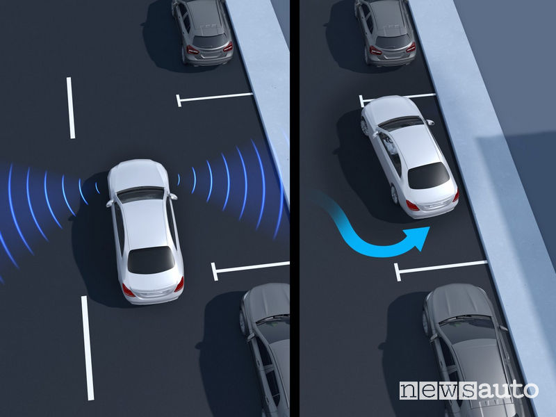 Mercedes-Benz Classe A Sport Extra, Active Parking Assist con PARKTRONIC