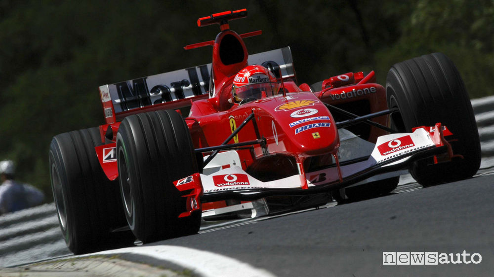 Michael Schumacher Ferrari F2004 2004