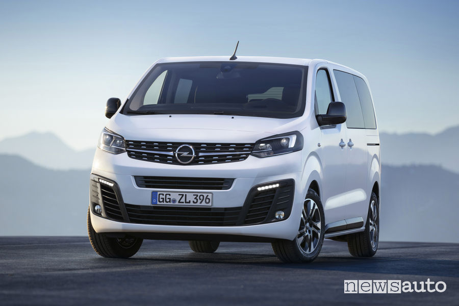 Opel Zafira Life 2019 al Salone di Francoforte 2019