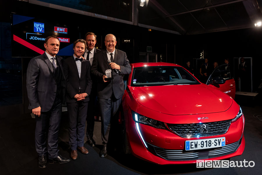 Peugeot 508 auto più bella dell’anno 2018