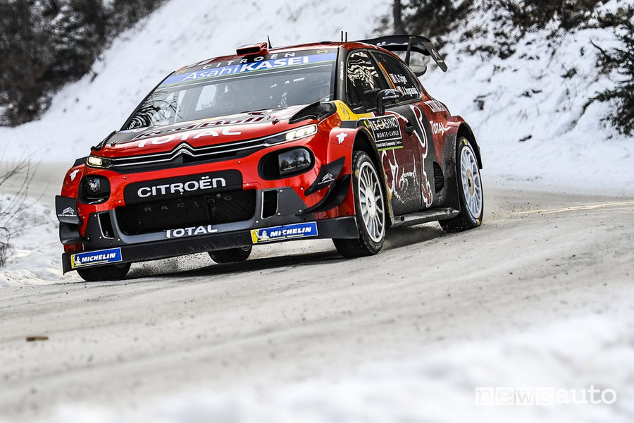 WRC Rally di Montecarlo 2019, Ogier Citroen C3