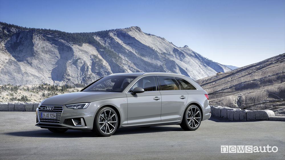 Audi A4 Avant, vista di profilo