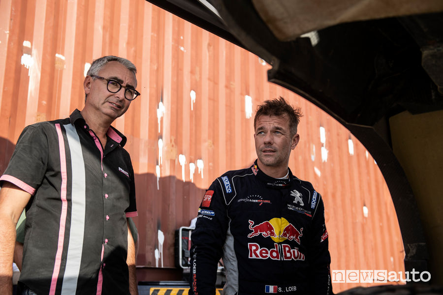 Bernard Piallat e Sebastien Loeb Dakar 2019