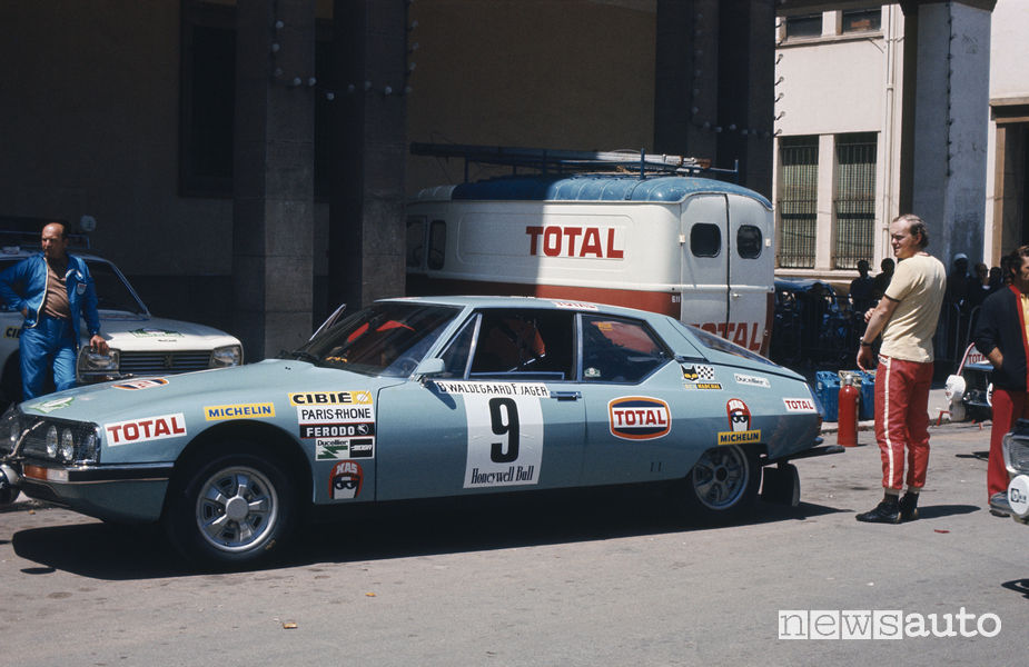 DS Citroen SM Rally del Marocco 1971