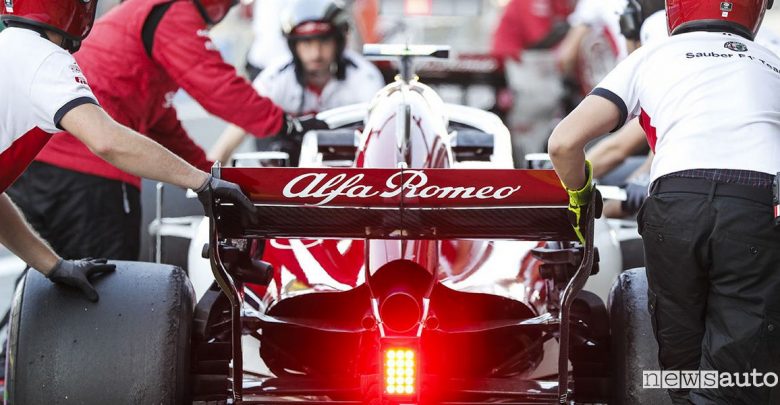 Tute Sparco F1, il team Sauber Alfa Romeo