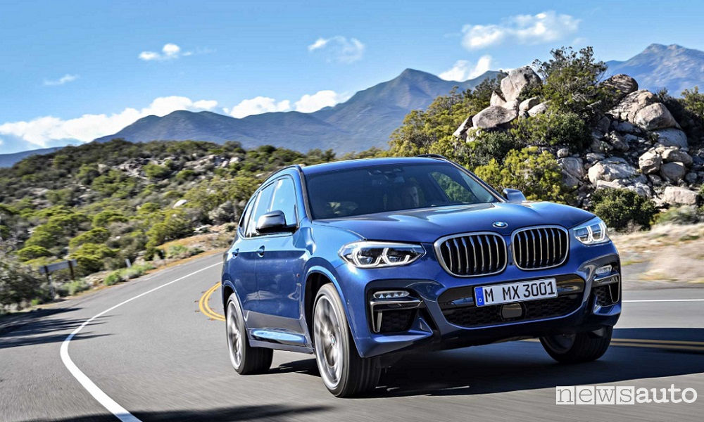 10 SUV più venduti in Italia nel 2018 BMW X3