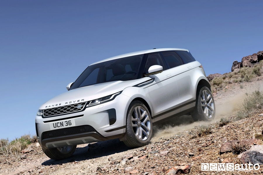 10 SUV più venduti in Italia nel 2018 Land Rover Range Rover Evoque