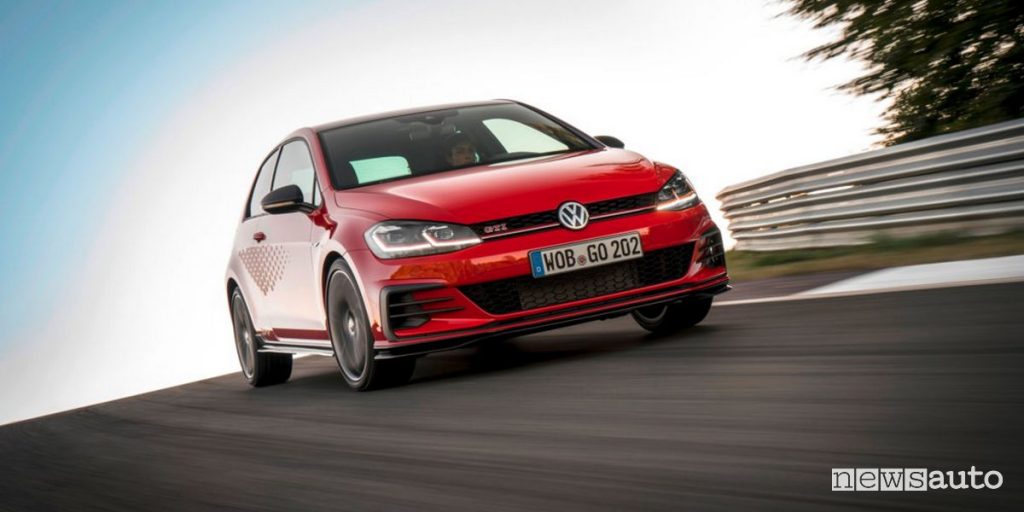 Volkswagen Golf GTI TCR, vista frontale