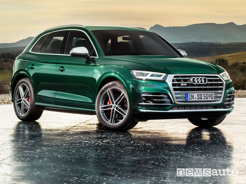 Audi SQ5 TDI, vista di profilo