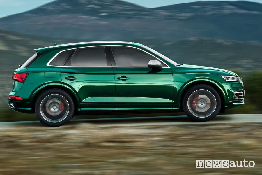 Audi SQ5 TDI, vista laterale
