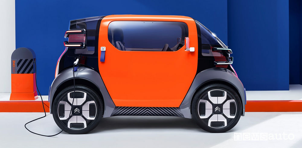 Citroen Ami One Concept, vista laterale