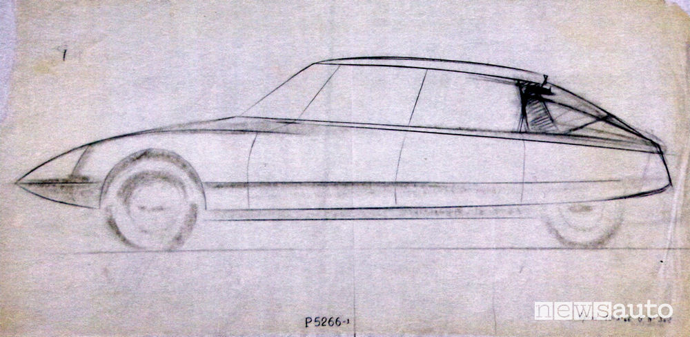 Disegno di Robert Opron del 1966