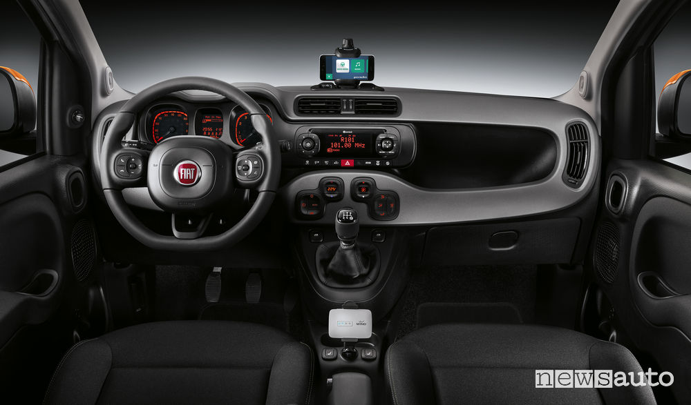 Fiat Panda Wind, plancia strumenti