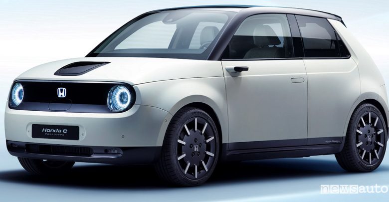 auto elettrica Honda e-Prototype Ginevra 2019