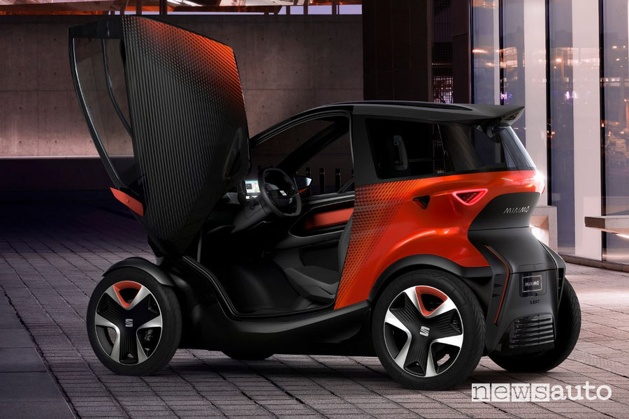 Seat Minimo concept car, vista laterale
