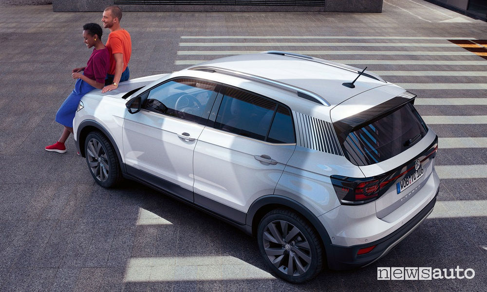 Volkswagen T-Cross First Edition, vista dall'alto