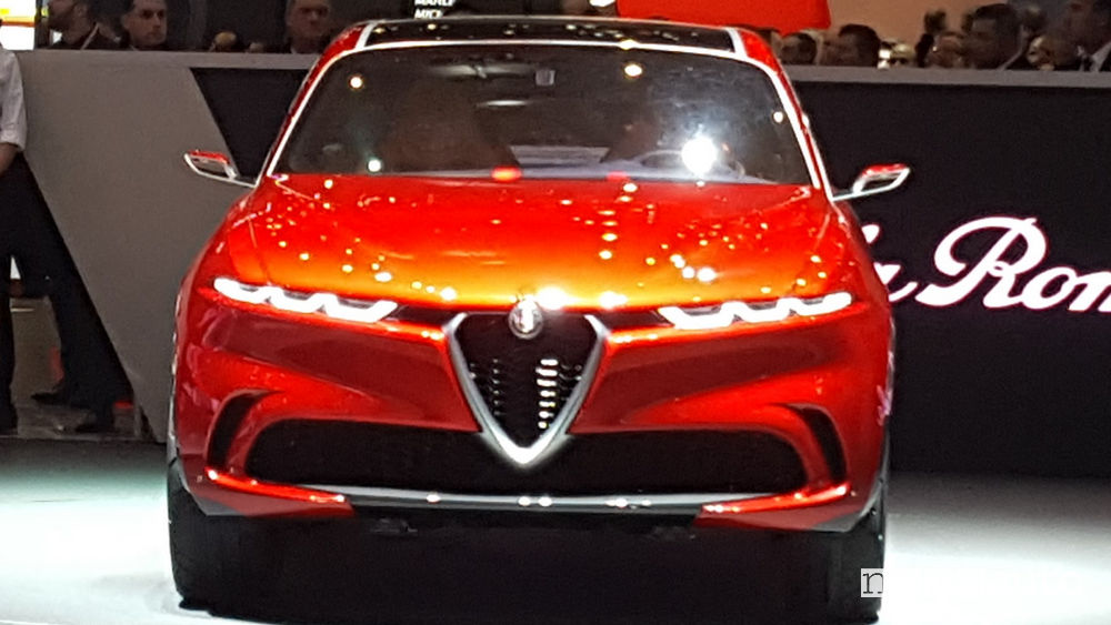 Alfa Romeo Tonale Ginevra 2019, vista frontale