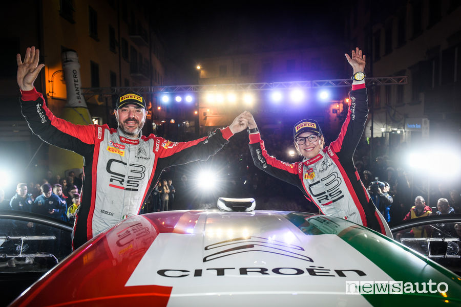 CIR 2019 Rally Ciocco, Citroën C3 R5 Rossetti/Mori