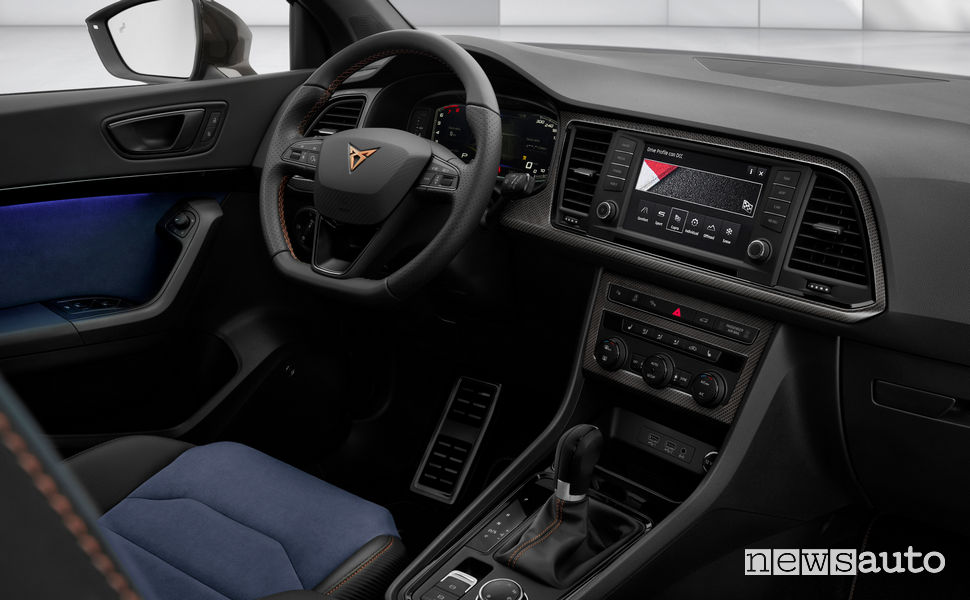 Cupra Ateca Special Edition, plancia strumenti