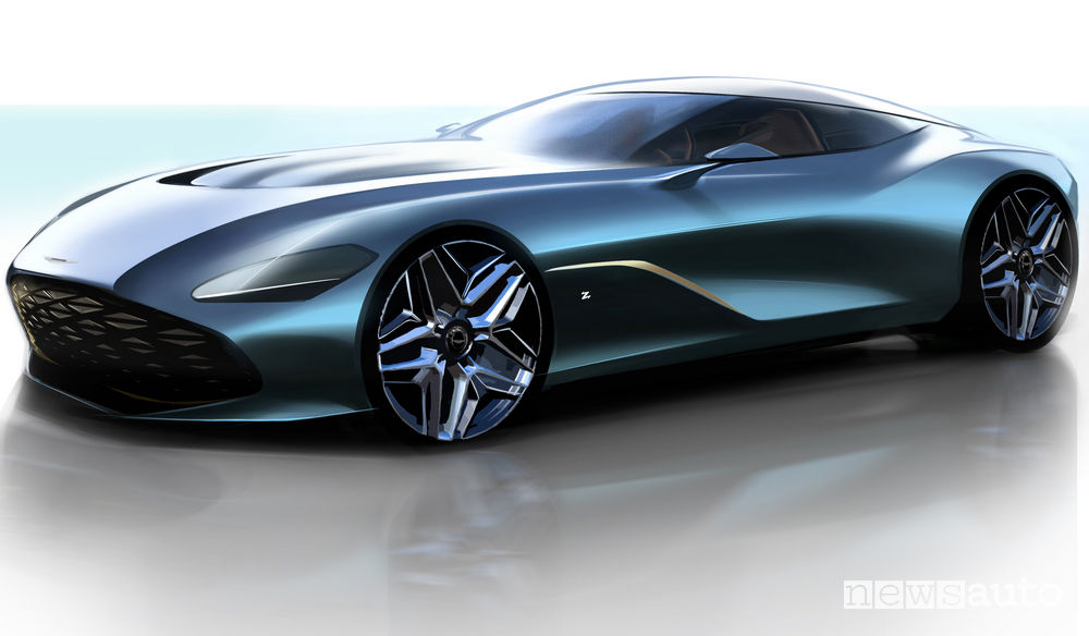 DBS GT Zagato vista di profilo