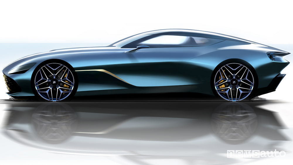 DBS GT Zagato vista laterale