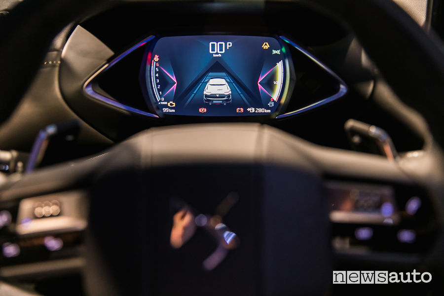 DS 3 Crossback ADAS quadro strumenti digitale