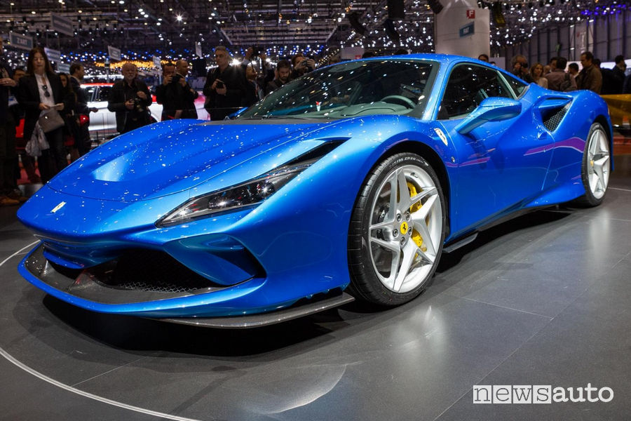 Ferrari F8 Tributo supercar Ginevra 2019