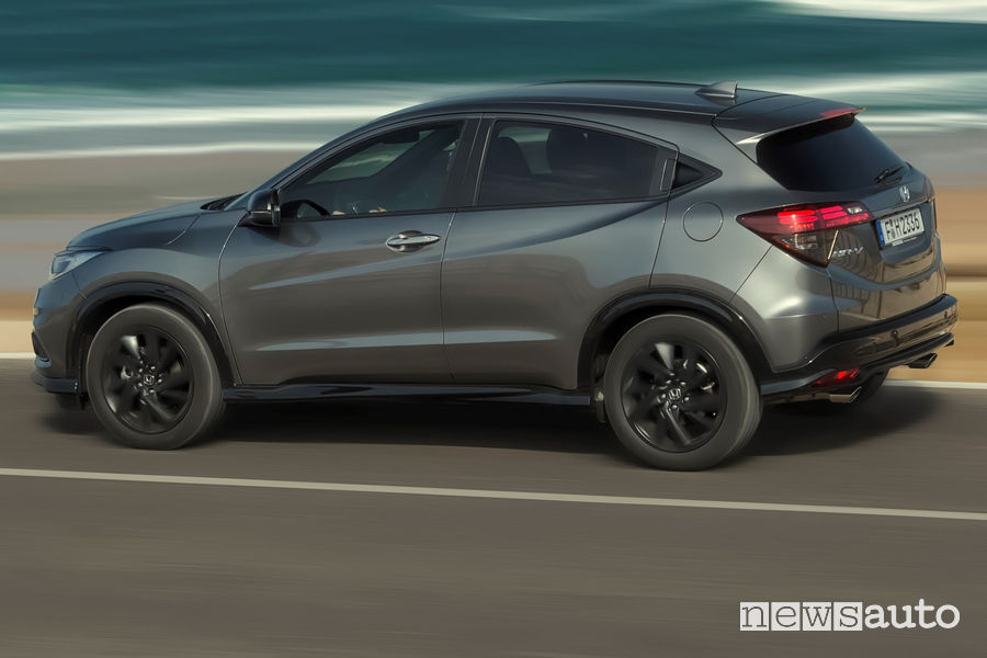 Honda HR-V 2019, vista laterale