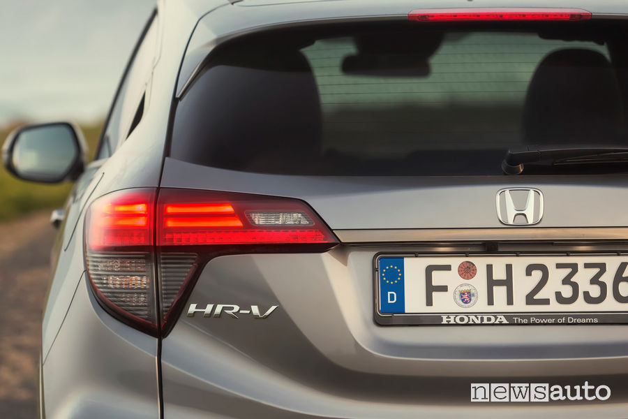 Honda HR-V 2019, posteriore