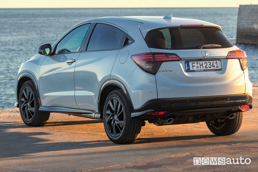 Honda HR-V Sport 2019, vista posteriore