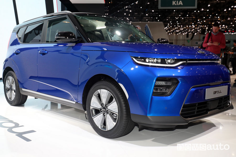 Auto elettriche Ginevra 2019 Kia Soul EV